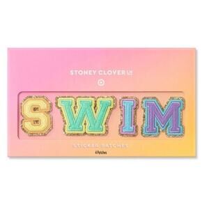 Stoney Clover‎ Lane x Target SWIM Sticker Patches Varsity Letters Beach Travel